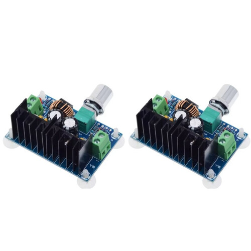 2X XL4016E1 - Step-Down Power Module,High-Power Adjustable Voltage  Voltage Regulator Board 8A
