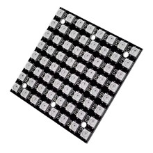 5X WS2812 LED 5050 RGB 8x8 LED Matrix WS2812B 8x8 64-Bit Full Color 5050 RGB LED Lamp Panel Light
