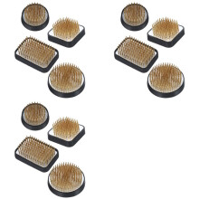 12 Pezzi Kit Kenzan Ikebana Giapponese per Composizioni Floreali, 2,4 Pollici Rotondo, 1,6 Pollici Quadrato, 2,1 Pollici X 1,4 Pollici Rettangolo e 1