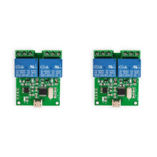 2X LCUS-2 Type 2 Way USB Relay Module USB Intelligent Control Computer Serial Port USB Control Relay