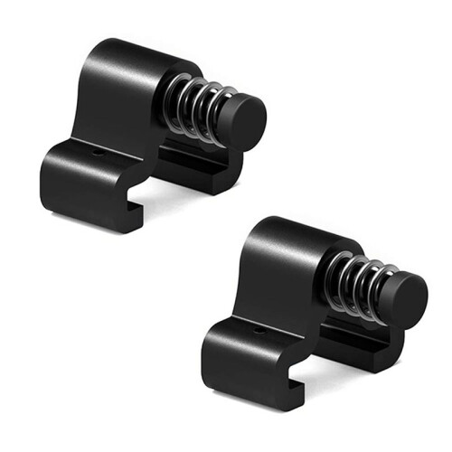 2X Sliding Barn , Adjustable Door Stoppers, Replacement Part Rail Track Hardware Accessories