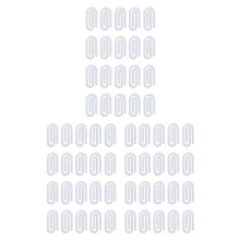 60 Pack Sublimation Blanks Acrylic Paper Clips,4inch X 2inch Jumbo Sublimation Paper Clips for Office Home School DIY