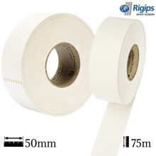 Rigips-paperinen saumateippi kipsilevyille 50 mm x 75 m 11511801