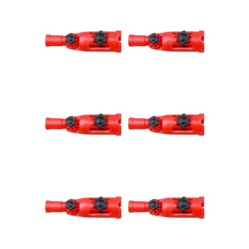 6X Multi-Angle Paint Brush Extender, Extension Pole Attachment Holder for Paint Brush,Roller, Secure Handle Grip