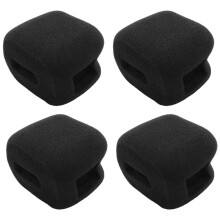 4X Réduction Du Bruit Du Vent Housse en Mousse Éponge Coupe-Vent pour Hero 5 4 Session Cam
