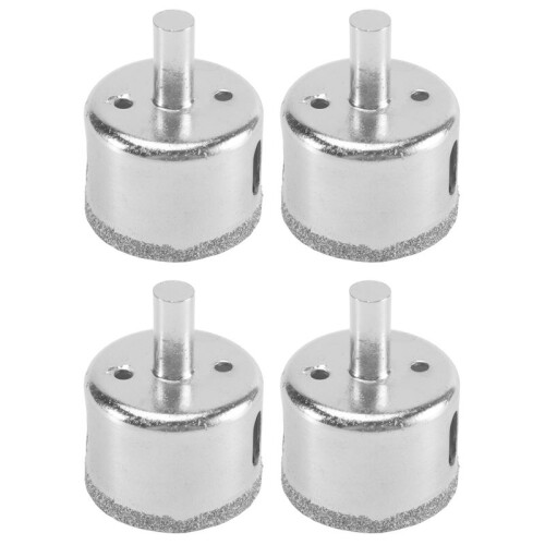 4pcs 40mm Diamond Tipped Tile Ceramic Glass Hole Saw Drill Bit