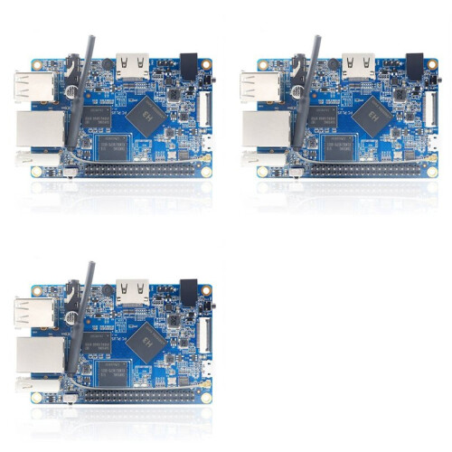 3X for Orange Pi PC  Single Board Computer 1G RAM 8GB EMMC Allwinner H3 for Android4.4 Ubuntu Debian OS