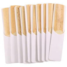 10Pcs/ Box Eb Alto Saxophone Reeds Sax Reeds Strength 2.5 Woodwind Instrument Parts & Accessories