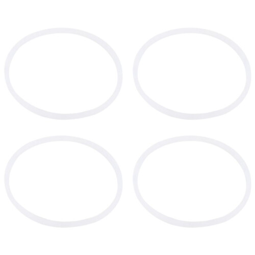 New Replacement Gaskets Rubber Seal Ring for Magic Blender Flat/ 4 Pack