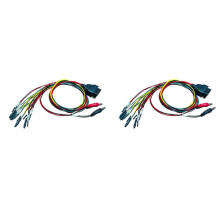 2X OBD2 Diagnoseadapter OBD Breakout Tricore Kabel ECU Pinout Kabel 12V Schalter