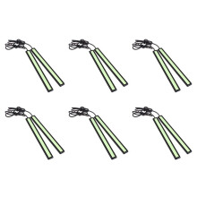 12 Pieces 84 LED Lumieres Decoratives de Voiture Ultra Brillant Lumiere LED COB de la Voiture DRL Lumiere Brouillard Lumiere de Conduite Lampe A Haute