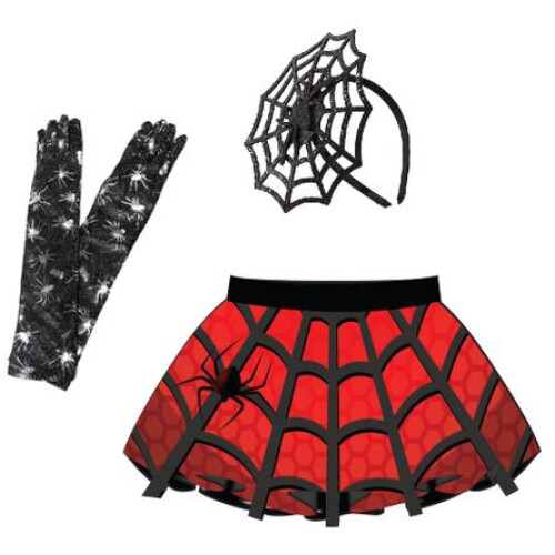 Edderkopkostumesæt Edderkoppespind Halloween