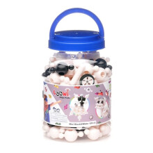 Loowi Balls Sorte og Hvide Byggeklodser 125 Brikker 4+