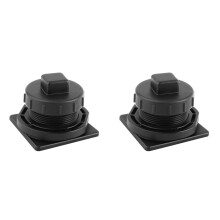 2X Ablassschraubensatz für Lagertanks, Ablass für Lagertanks, 50/70/100/150/300 Gallonen, Ersatz für Schwimmerventilablass für Lagertanks