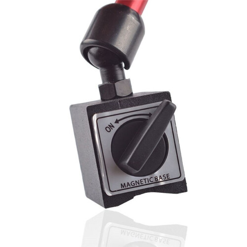 10mm Dial Indicator Magnetic Stand Base Holder 0.8mm Dial Test Comparator for Equipment Calibration 2