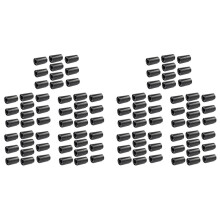 100 Pack AA to C Size Battery Adapter Case,AA to C Size Spacers, AA to Size C Battery Adapter Converter Case(Black)