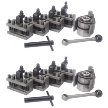 2X Lathe Quick Change Tool Post Set WM210V&WM180V&0618 12X12mm Tool Rest for Swing over Bed 120-220mm