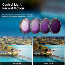 For  Osmo  ND Filter Set ND8 ND16 ND32 ND64 Filter Enhanced Polarising HD Glass Essential Camera Accessories