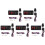 5X 12V Car Ignition  Engine Start Push Button 3 Toggle Racing Panel 1