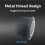 2X R503 RGB Ring Indicator Fingerprint Module Capacitive Fingerprint Module Sensor Scanner IP65 Waterproof 3