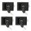 4X Rv Car Paddle Entry Door Lock  Handle Knob -Trailer Pull Type Panel Door Lock 1