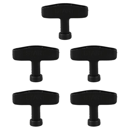 5X Replacement   Pull Handle Grip Black for Motor