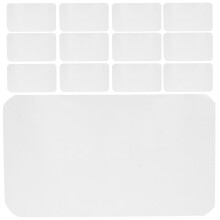 50St DIY Blank Stickers Wit Voor Hitte Sublimatie En Decoratie