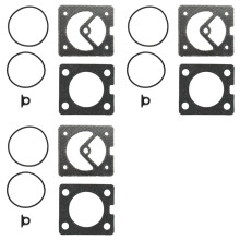3X Replace D30139 Air Compressor Gasket Kit Compatible with for Cable/DeVilbiss D28760 KK-4949 919153160