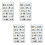 192PCS Watch Crowns Watch Waterproof Replacement Assorted Repair Tools with Box 1