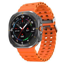DT Watch Ultra 47mm  Watch  Call Compass 3D Menu Wireless Charging Series 7 Smartwatch Orange