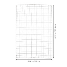 5St Rvs Mesh Grillmat Bbq Accessoires Voor Gemakkelijk Grillen