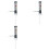 3X Lab  Dispenser Economic 5-25 Ml Adjustable Liquid Adder Semi-Automatic Liquid Dispenser with GL45 Adapter 1