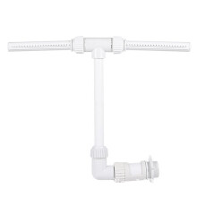 Pool Fountain for Above in-Ground Pools Adjustable Dual Waterfall Ground,Swimming Pool Spa Water Fountain,Pool Accessory