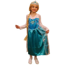 Prinsesse Elsa Frost kostume 110/116 1 stk.