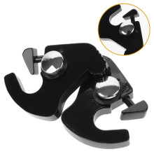 1Set Aluminium Motorfiets Draagrek Sluitclips Snelkoppeling Zwart