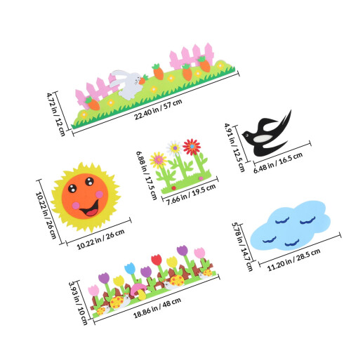 1Set Creatieve DIY Bulletin Board Cutouts Voor School En Kleuterschool 1