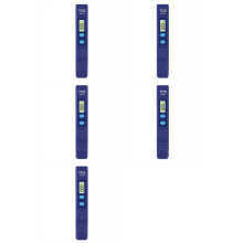 5X Medidor TDS, Probador de Agua Electrónico con Rango de Medición de 0-9990 PPM, Bolígrafo de Prueba de Agua Digital para Agricultura, Acuarios,