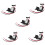 5X 7.2 V - 24 V Lithium Battery Cordless Drill  Speed Control Trigger  with Small Light 1