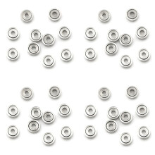 40st 681ZZ Miniatuur Kogellagers Metaal Open Micro-Lager 1X3X1mm