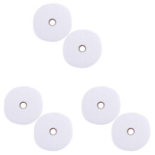 6 Rollos de Tiras de Bateo Rollos de Guata para Acolchado de 2 1/4 Pulgadas, Mezcla de Algodón, Forro Polar en un Rollo, Total de 70 Yardas para
