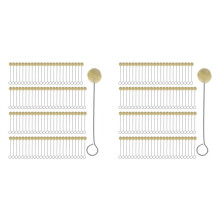 Brosse à Boules de Laine, Outil Applicateur pour Teinture Du Cuir, Coloration, Artisanat, Projets de Bricolage, Colle de Contact 200 Pièces