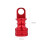 1Set Rood Aluminium Quick Release Pedalbeugel Voor Vouwfiets 2