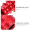 1Set Rood Aluminium Quick Release Pedalbeugel Voor Vouwfiets 6