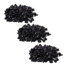7mm Trou En Plastique Rivets Attache Auto Voiture Pare-Chocs Push Clips 300 Pcs