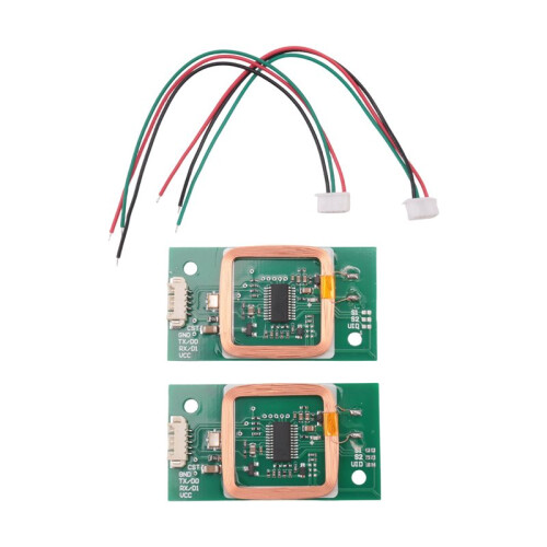 4x Embedded  5V RFID Card Reader Module 125Khz 13.56Mhz Double Frequency Uart 2