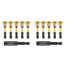 10pcs 50mm Positioning Screwdriver Bits S2 Drywall Screw for Plasterboard Gypsum Board Plasterboard Screw Driver Tools