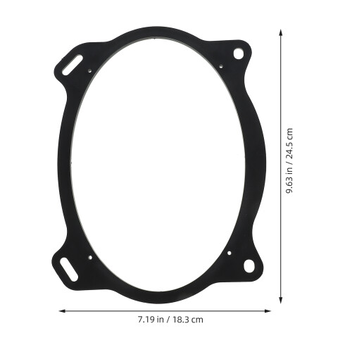 2St Auto Speaker Spacer Ring Duurzaam Plastic Makkelijk Te Monteren 1