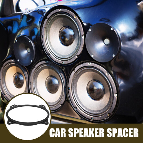 2St Auto Speaker Spacer Ring Duurzaam Plastic Makkelijk Te Monteren 2
