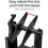 3X External Rolls Label Holder, 2 In 1 Fanfold Stack Paper Holder for Desktop Thermal Label Printer 3