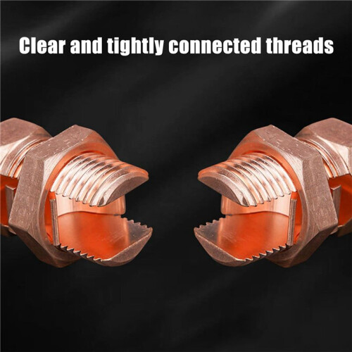 30Pcs Split Bolt Connector, Grounding Split Bolt Connector Split Bolt Connector for Complete Earth  Bare Wires TJ-25 1